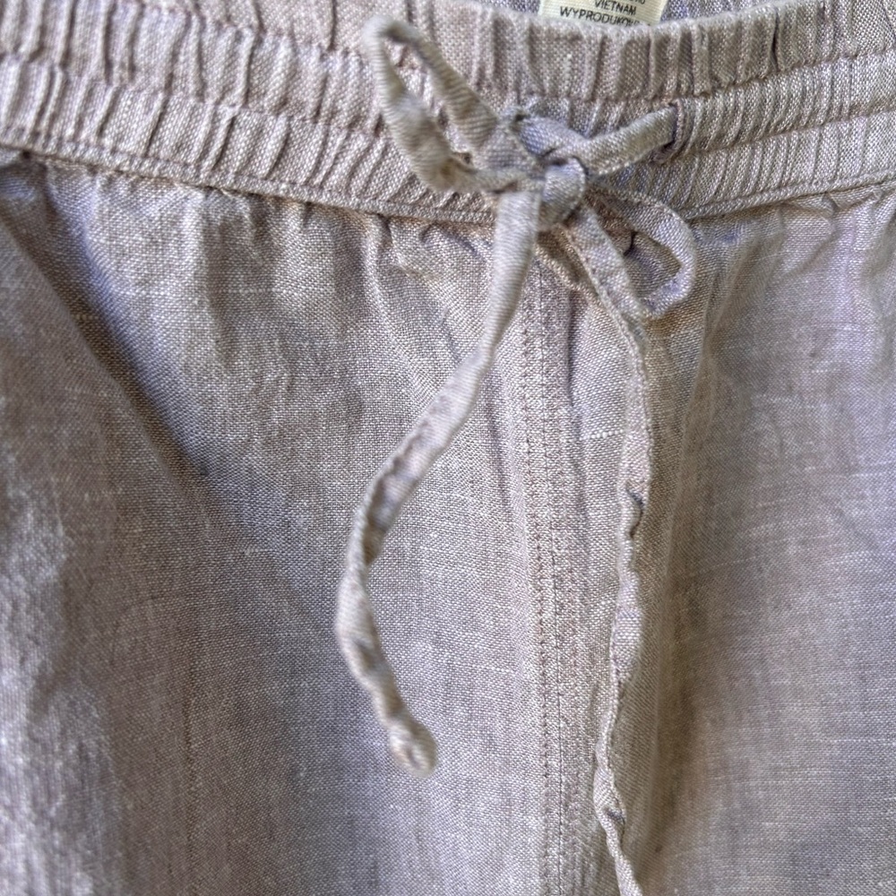 Lavender 100% Linen Skirt purple Artisan NY size XL - Picture 2 of 3